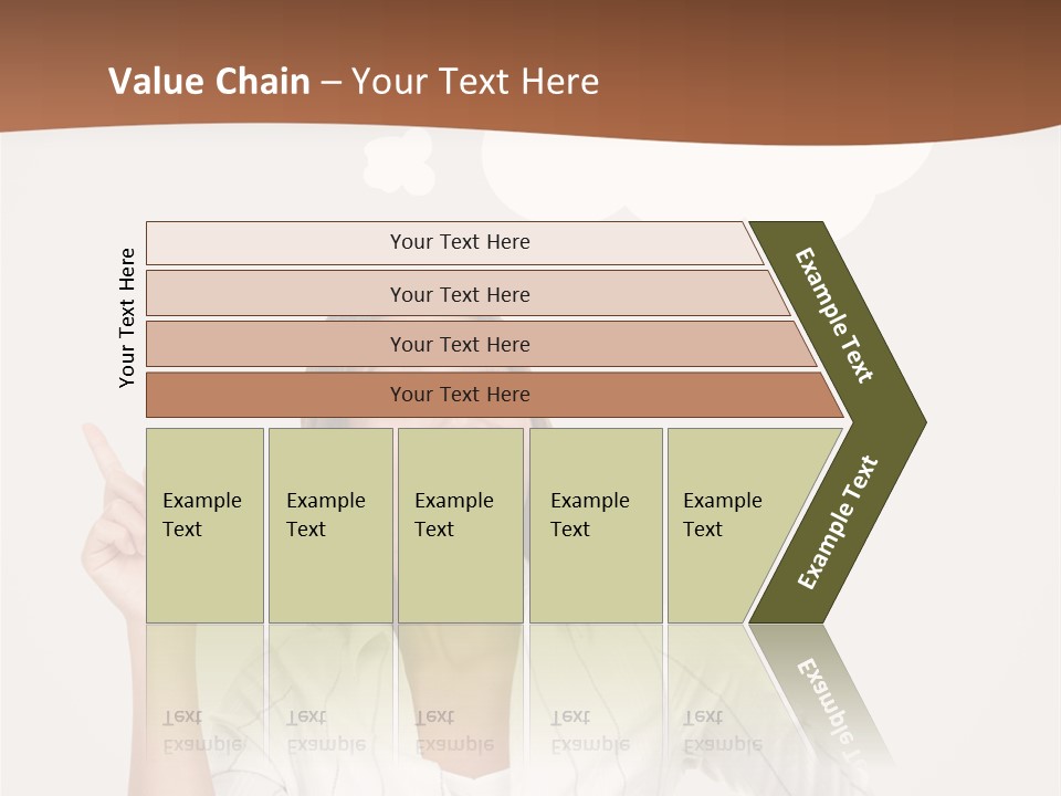 Girl Smiling Creative PowerPoint Template