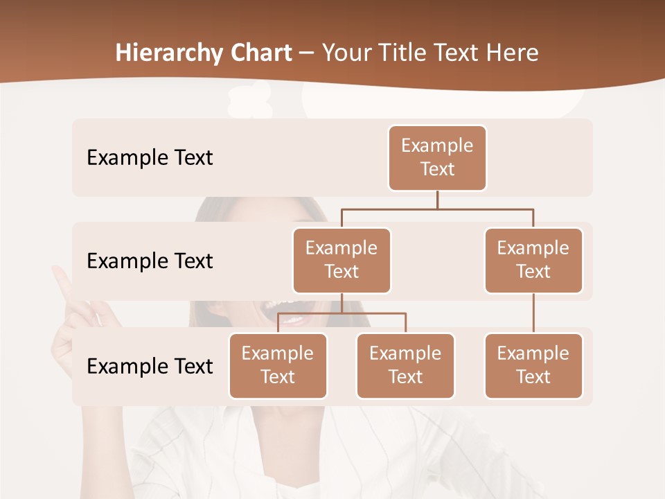 Girl Smiling Creative PowerPoint Template