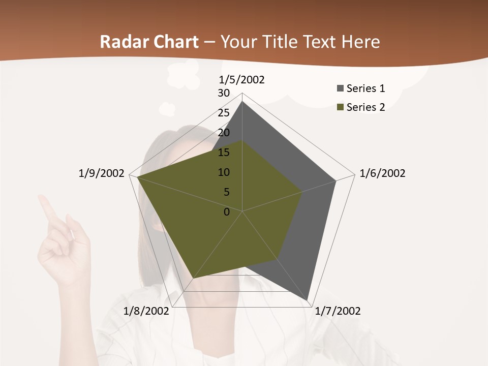 Girl Smiling Creative PowerPoint Template