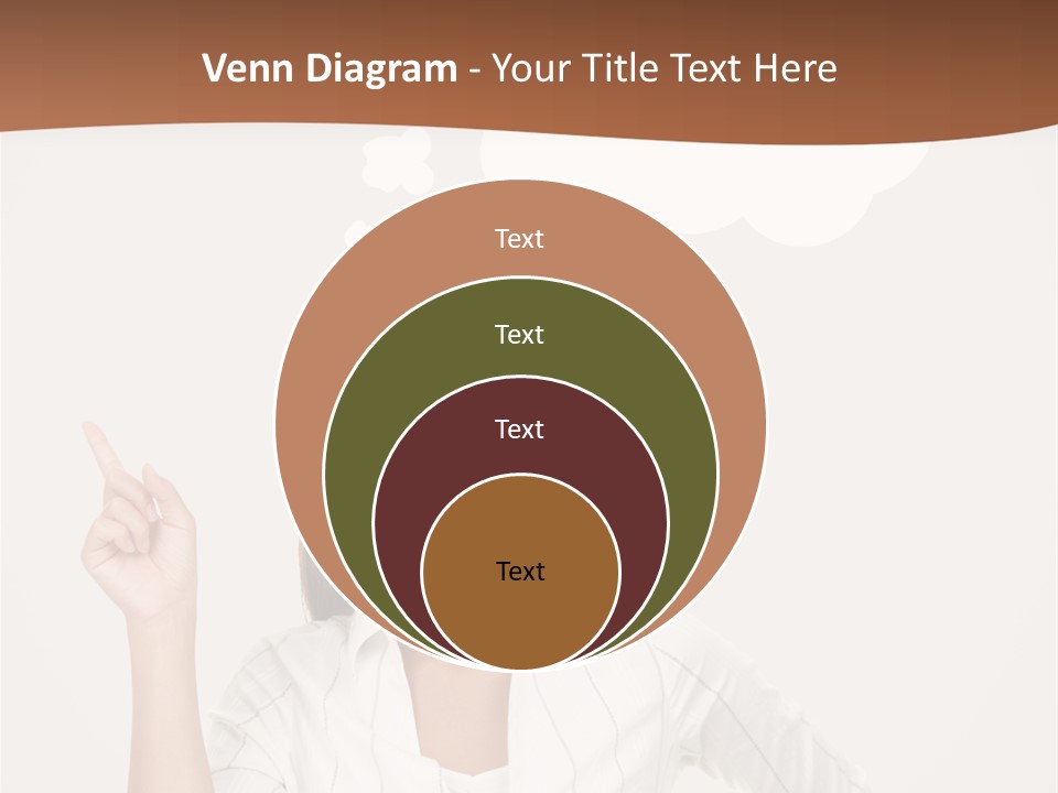 Girl Smiling Creative PowerPoint Template