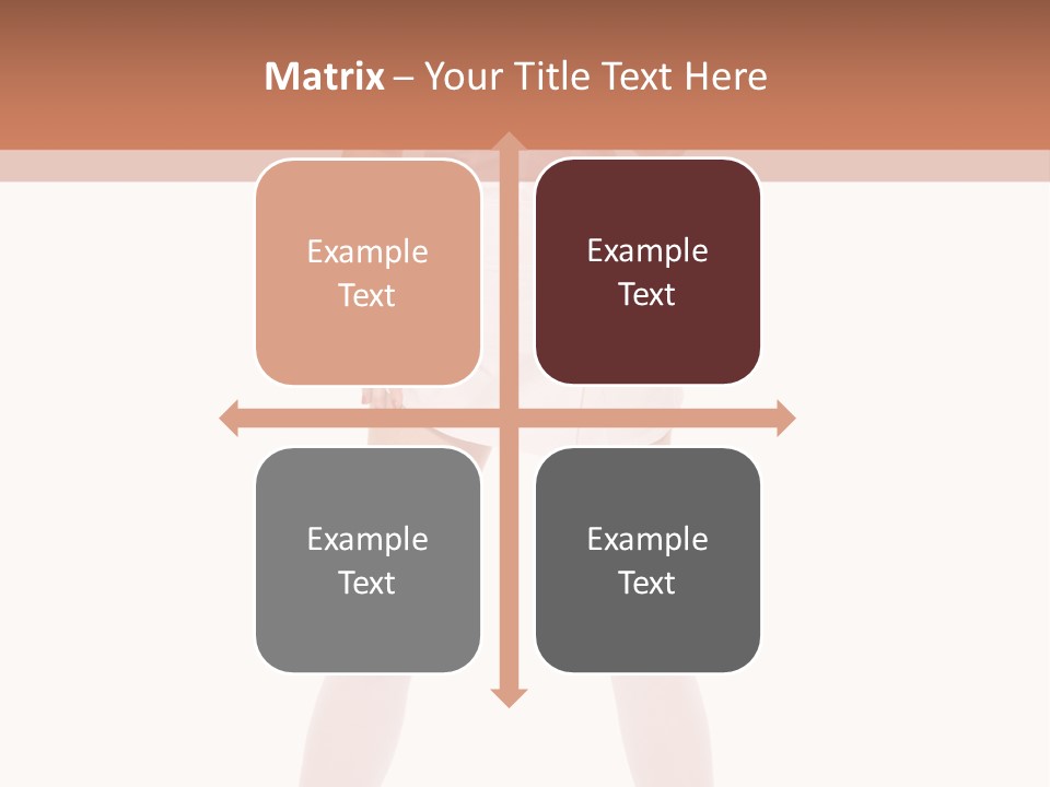 Beautiful Informal Girl PowerPoint Template