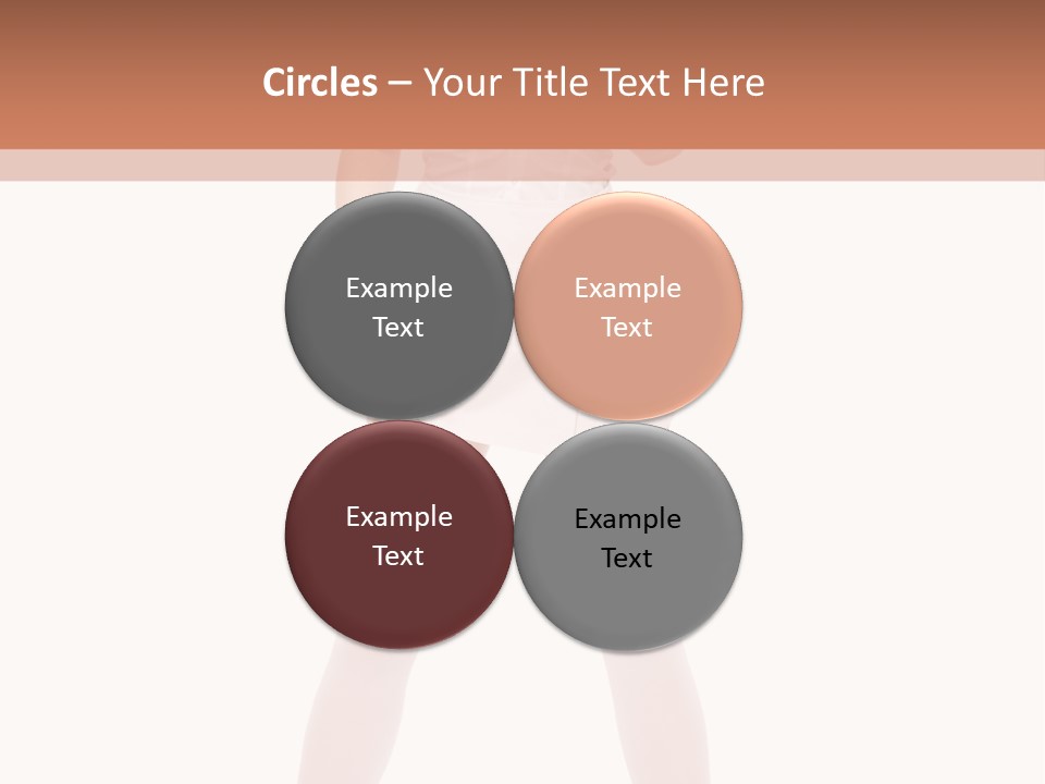 Beautiful Informal Girl PowerPoint Template