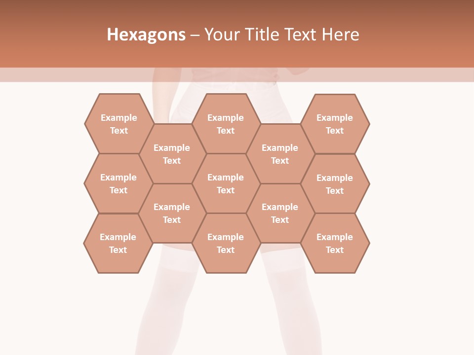 Beautiful Informal Girl PowerPoint Template