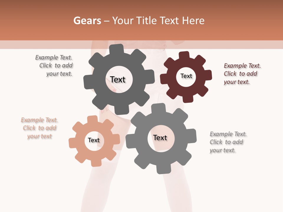 Beautiful Informal Girl PowerPoint Template