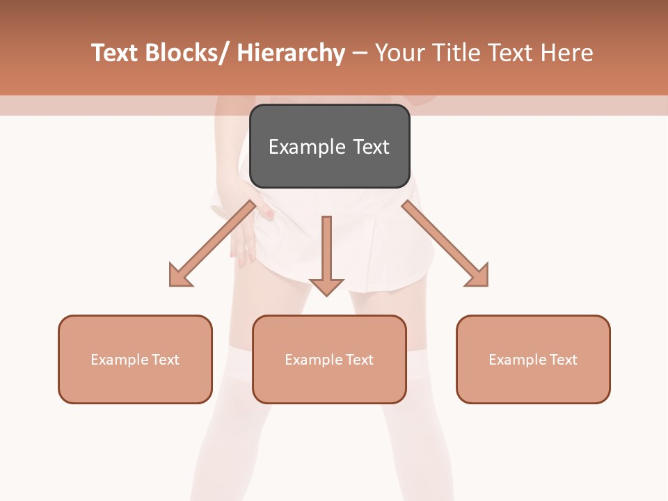 Beautiful Informal Girl PowerPoint Template