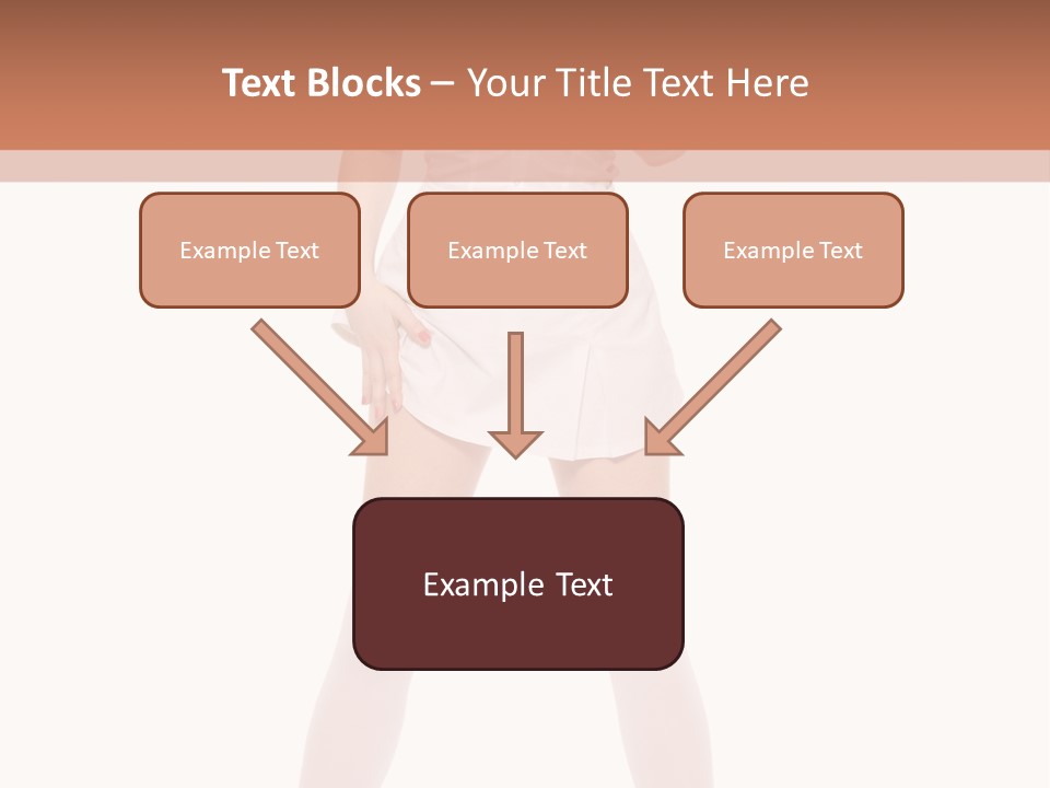 Beautiful Informal Girl PowerPoint Template