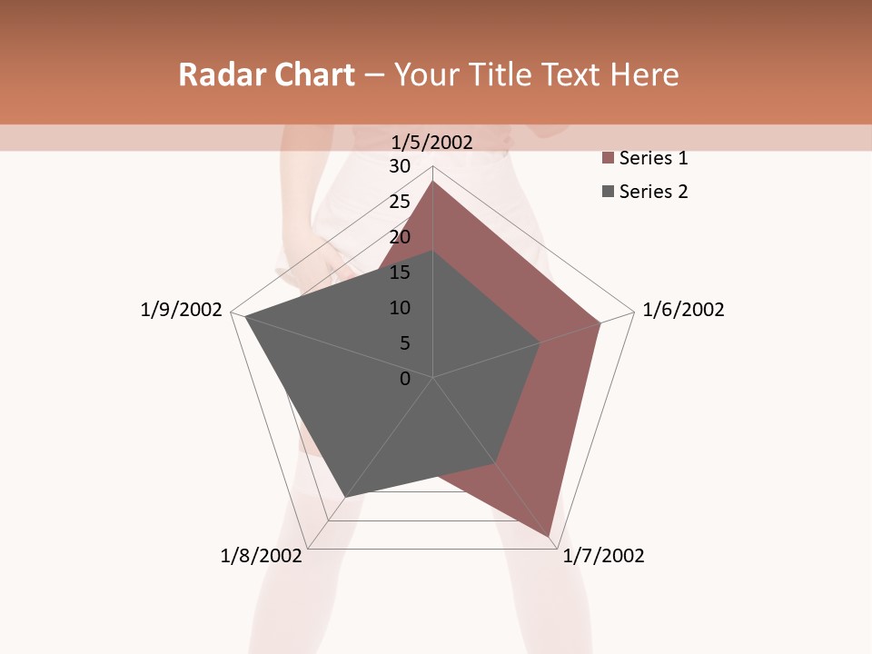 Beautiful Informal Girl PowerPoint Template