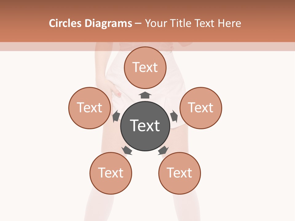 Beautiful Informal Girl PowerPoint Template