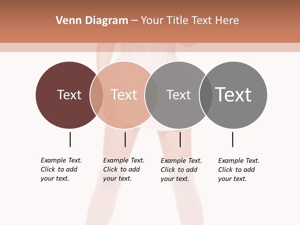 Beautiful Informal Girl PowerPoint Template