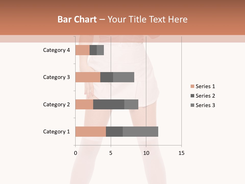 Beautiful Informal Girl PowerPoint Template