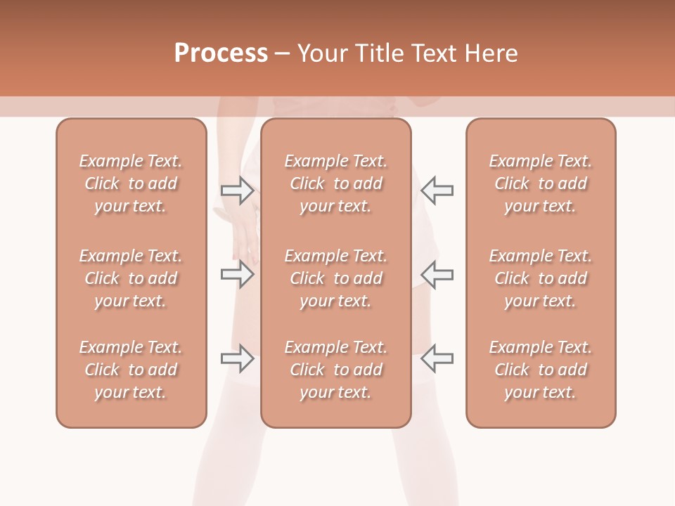 Beautiful Informal Girl PowerPoint Template