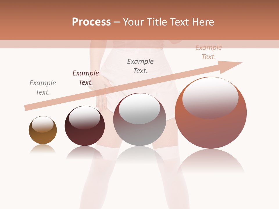 Beautiful Informal Girl PowerPoint Template