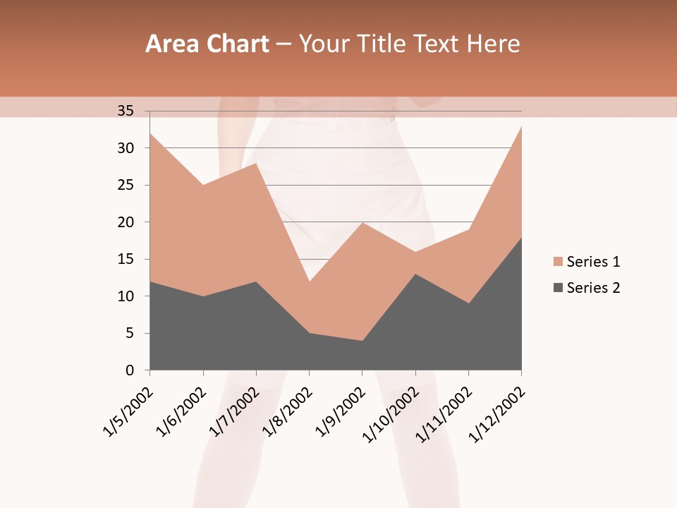 Beautiful Informal Girl PowerPoint Template