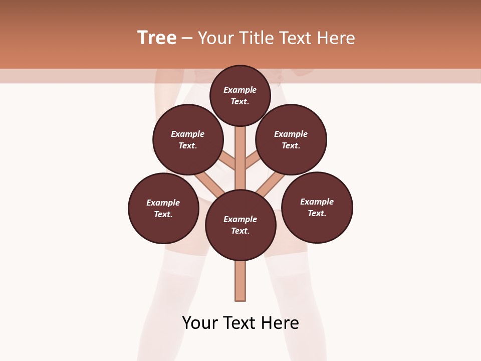 Beautiful Informal Girl PowerPoint Template