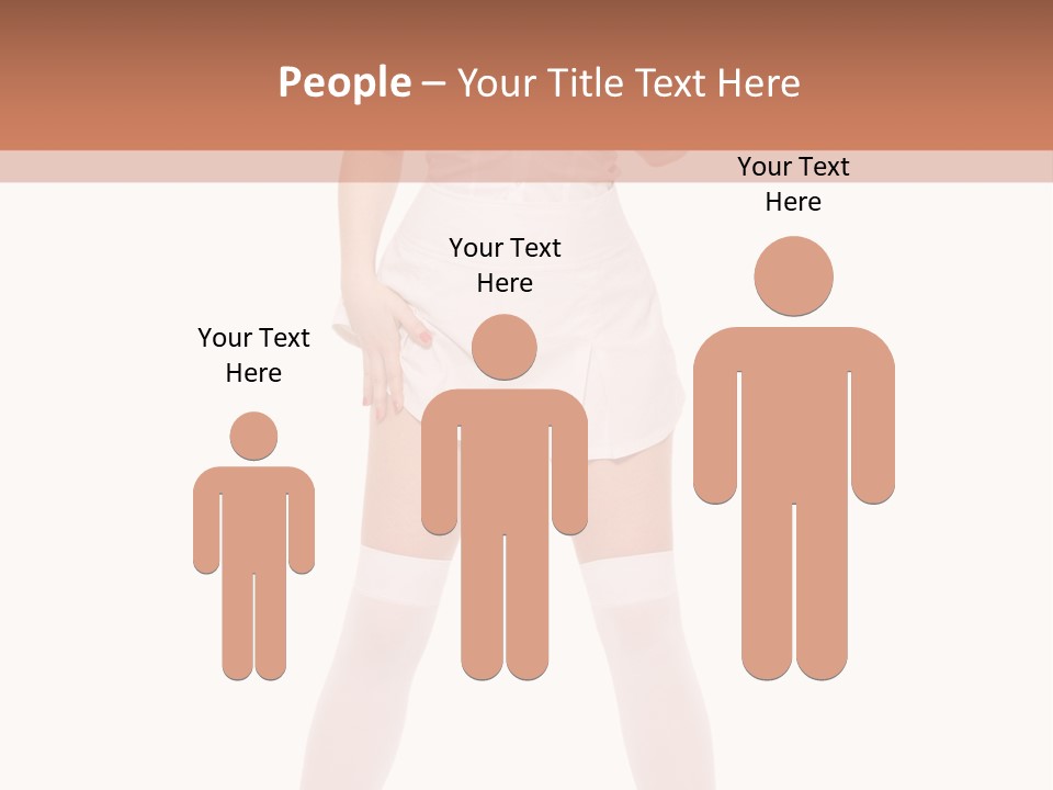 Beautiful Informal Girl PowerPoint Template