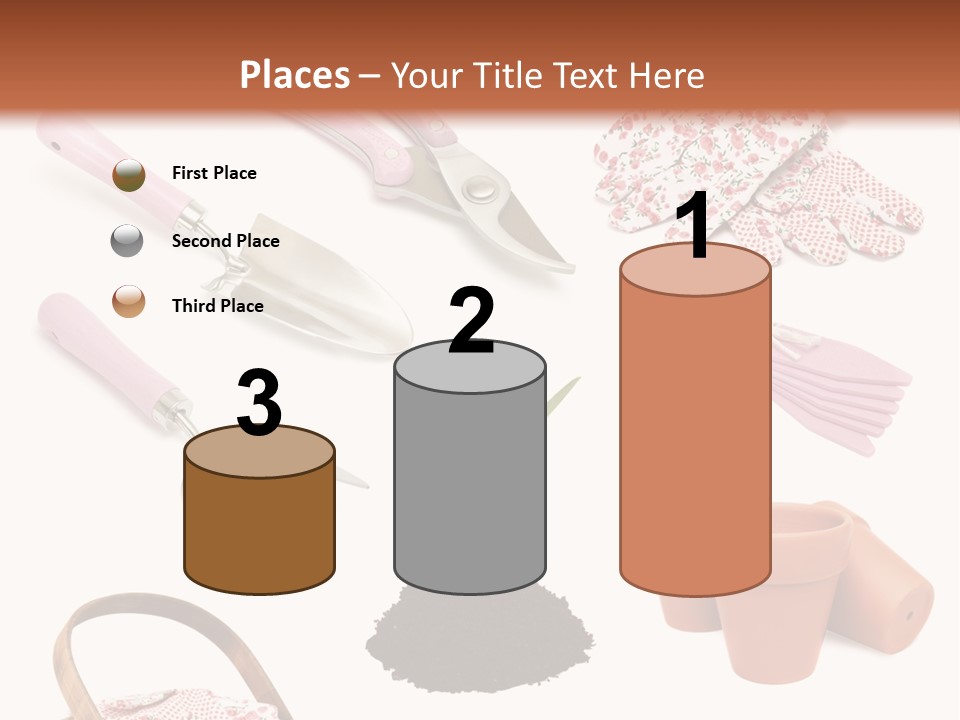 Trug Sticks Ladies PowerPoint Template