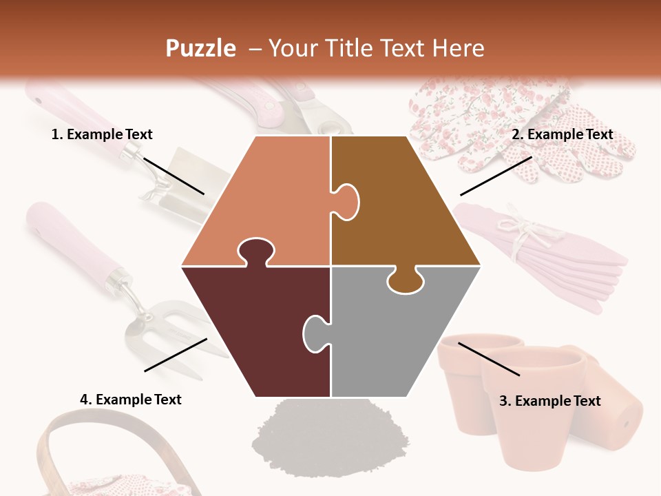 Trug Sticks Ladies PowerPoint Template