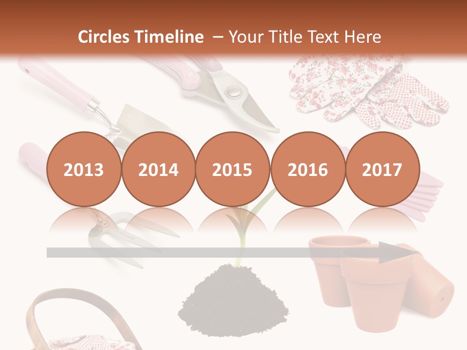 Trug Sticks Ladies PowerPoint Template