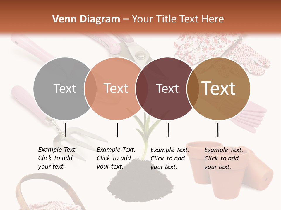 Trug Sticks Ladies PowerPoint Template