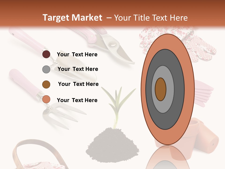 Trug Sticks Ladies PowerPoint Template