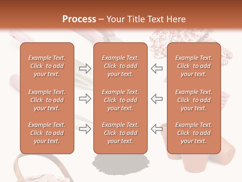Trug Sticks Ladies PowerPoint Template