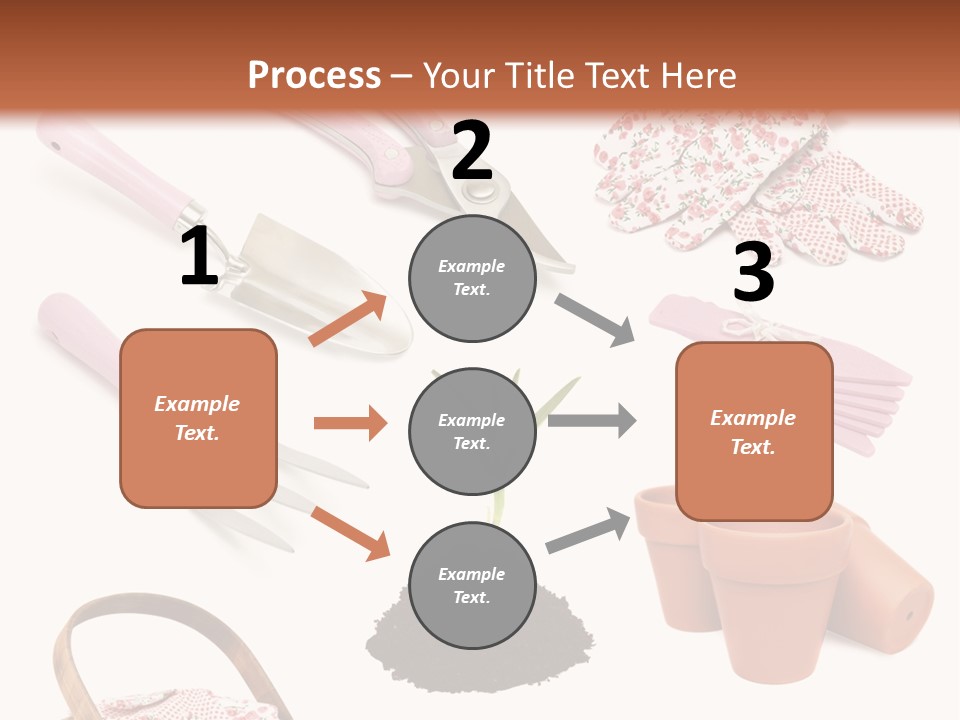 Trug Sticks Ladies PowerPoint Template