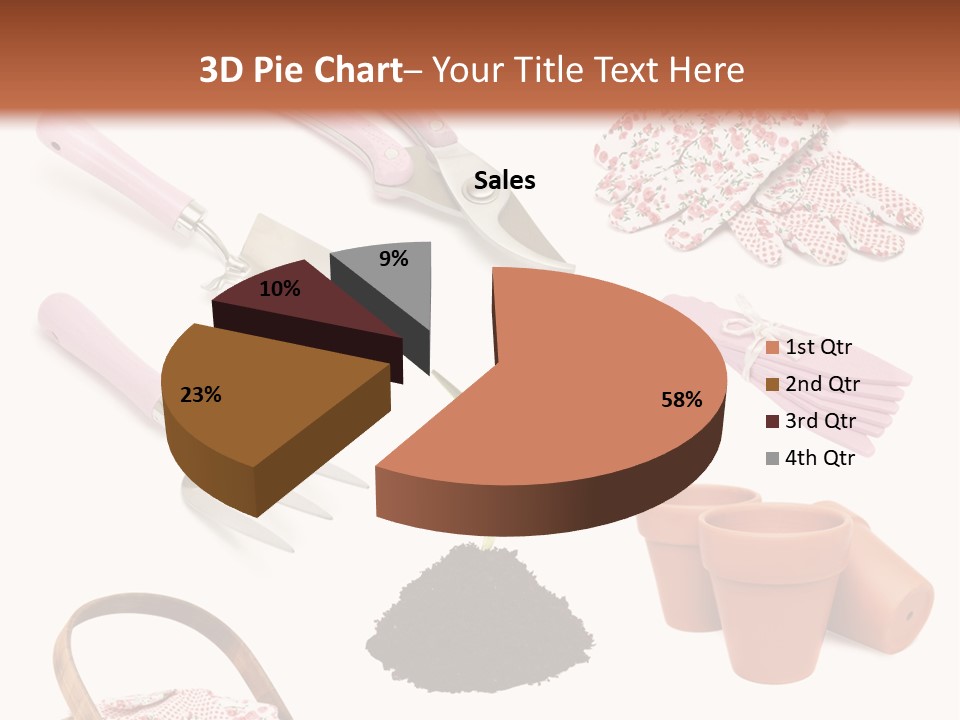 Trug Sticks Ladies PowerPoint Template
