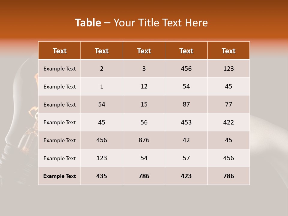 A Person Pointing At A Light Bulb With Fire Coming Out Of It PowerPoint Template