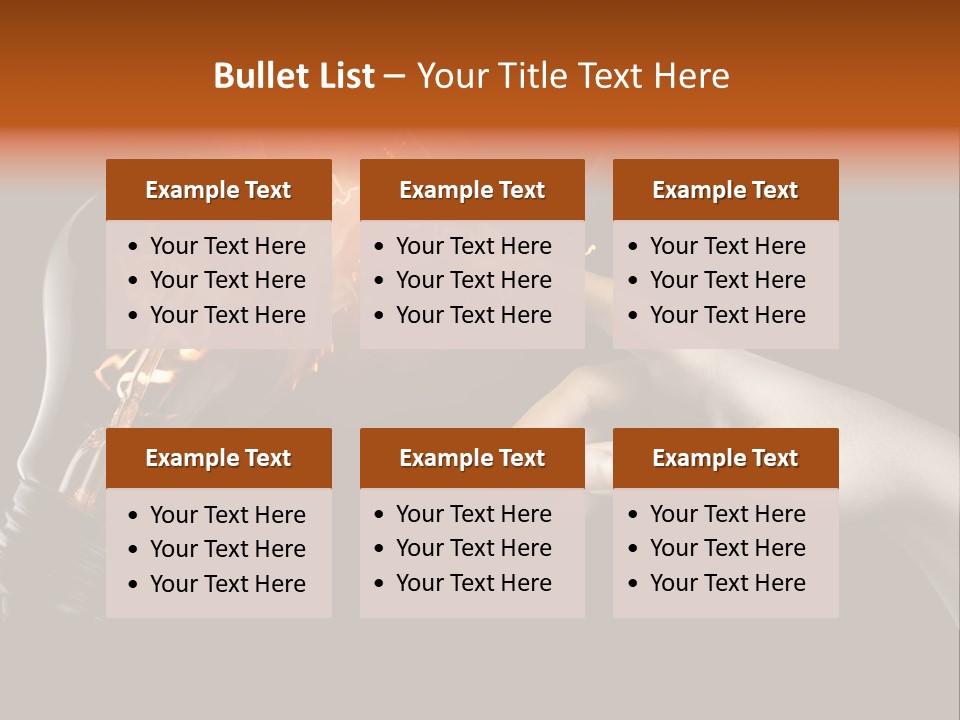 A Person Pointing At A Light Bulb With Fire Coming Out Of It PowerPoint Template