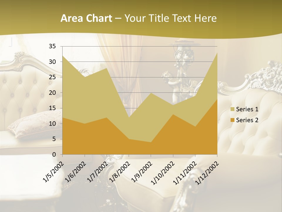 Chandelier Sit Carved PowerPoint Template