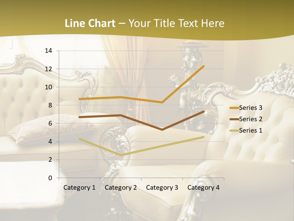 Chandelier Sit Carved PowerPoint Template