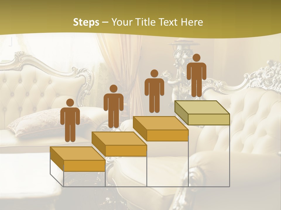 Chandelier Sit Carved PowerPoint Template