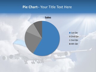 Away Sky Busy PowerPoint Template