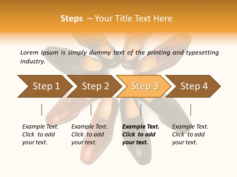 Boot Fashion Shiny PowerPoint Template