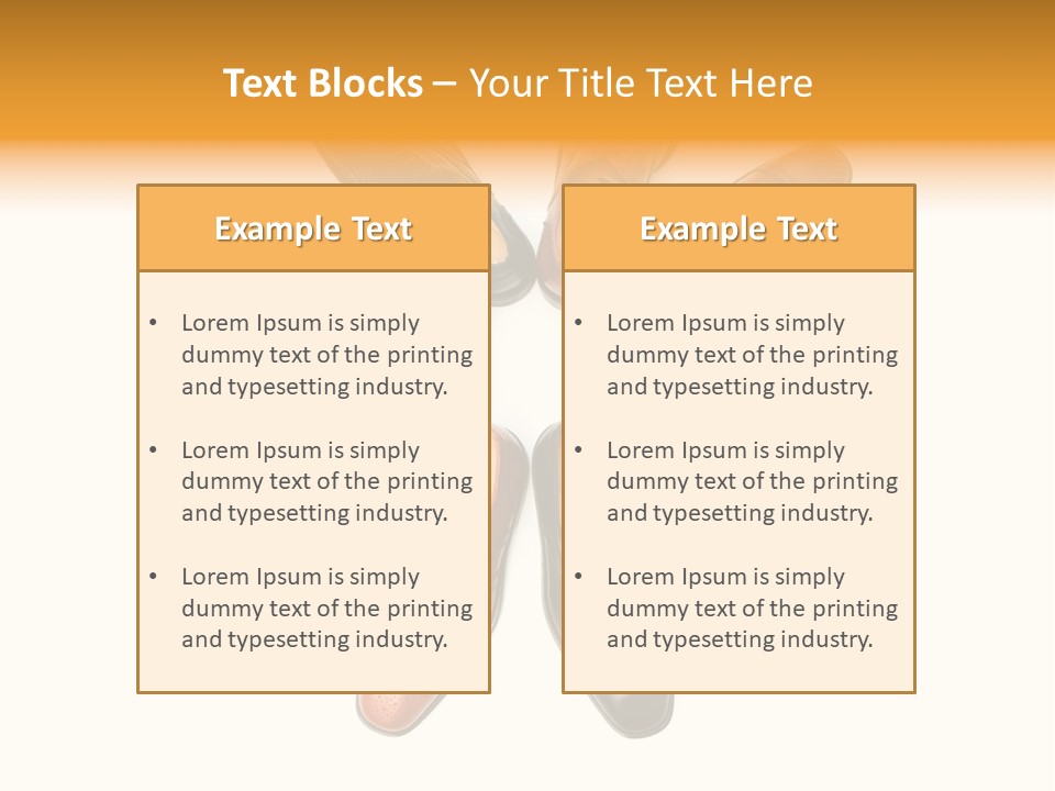 Boot Fashion Shiny PowerPoint Template