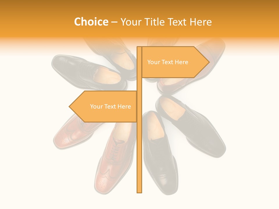 Boot Fashion Shiny PowerPoint Template
