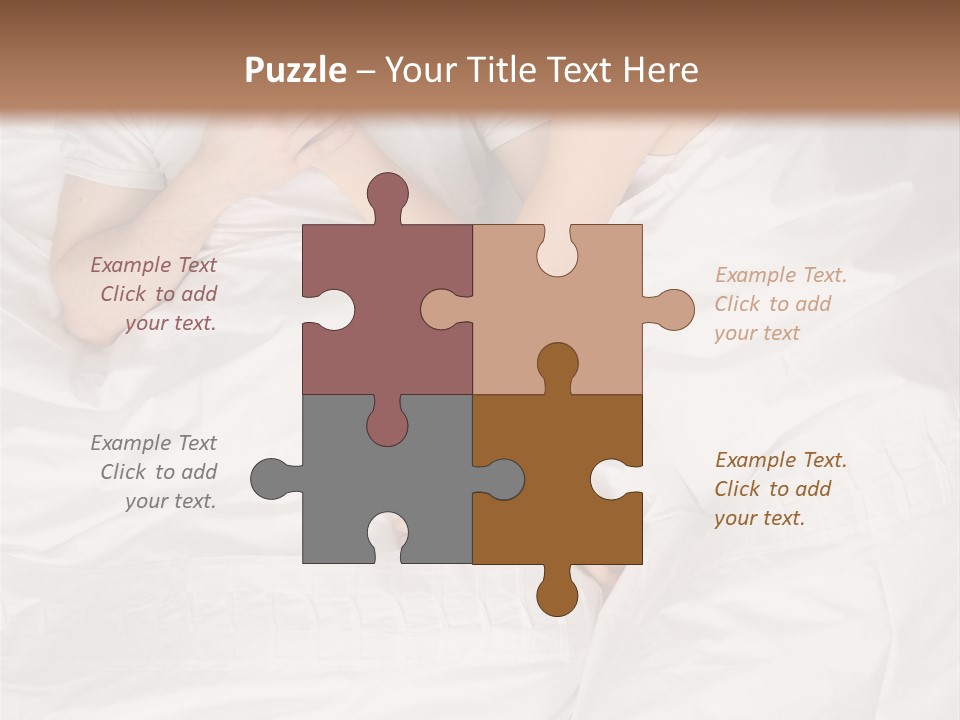 Married Tenderness Love PowerPoint Template