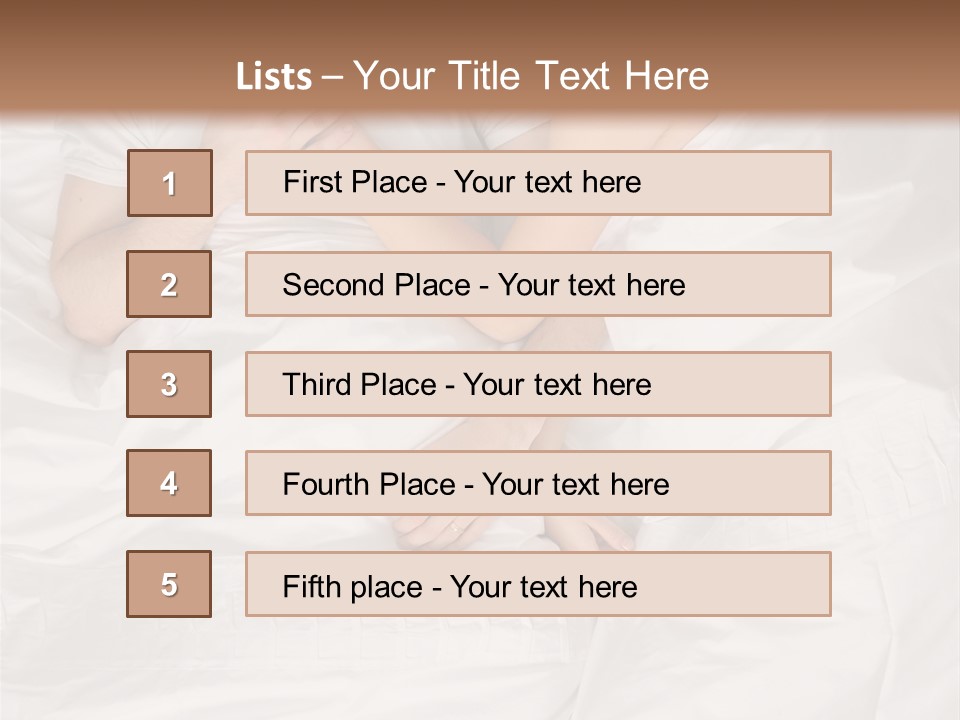 Married Tenderness Love PowerPoint Template