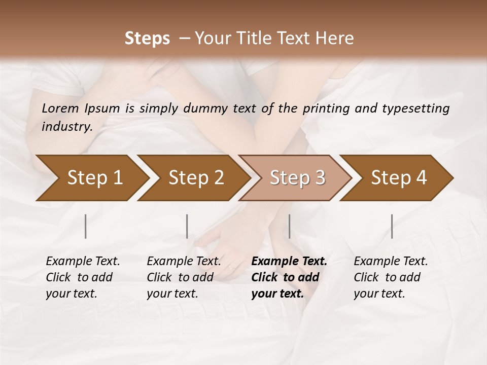 Married Tenderness Love PowerPoint Template