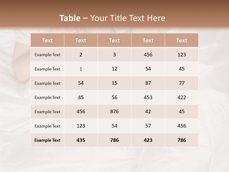 Married Tenderness Love PowerPoint Template
