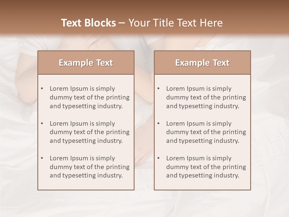 Married Tenderness Love PowerPoint Template