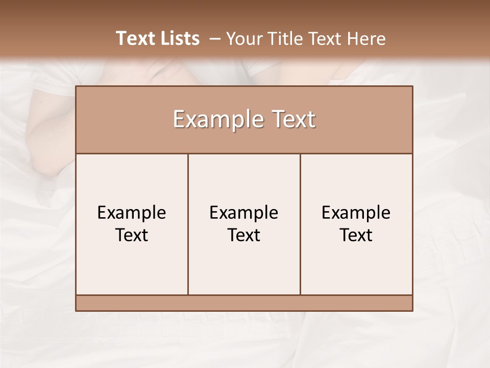 Married Tenderness Love PowerPoint Template