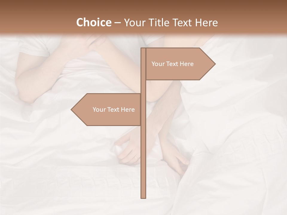 Married Tenderness Love PowerPoint Template