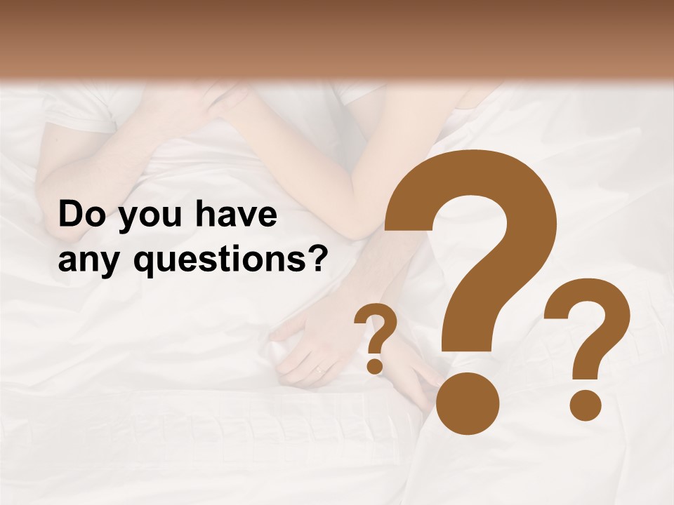 Married Tenderness Love PowerPoint Template