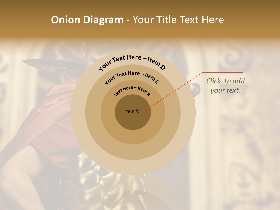 Serious Fighter Power PowerPoint Template