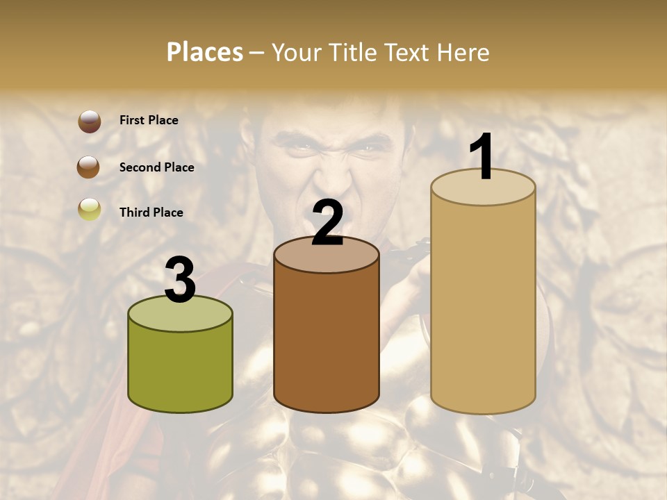 Thumb Red Man PowerPoint Template