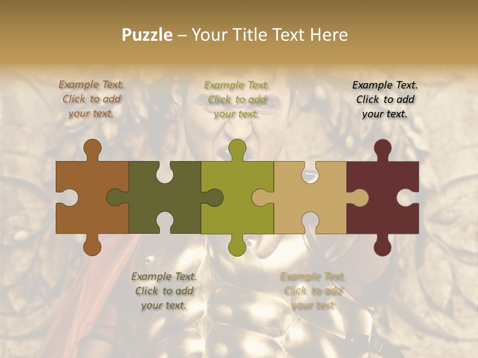 Thumb Red Man PowerPoint Template