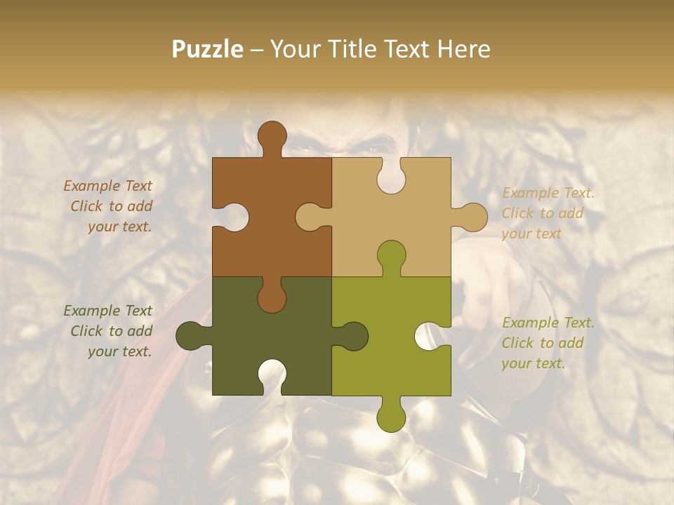 Thumb Red Man PowerPoint Template