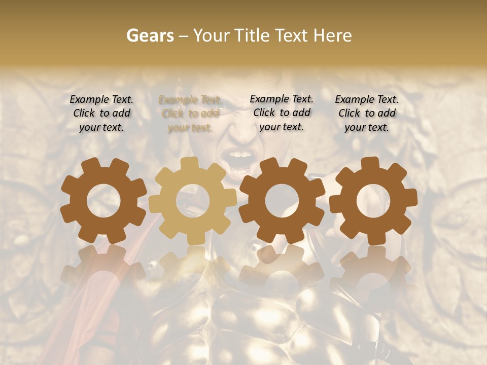 Thumb Red Man PowerPoint Template