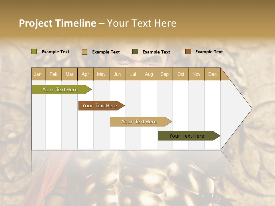 Thumb Red Man PowerPoint Template